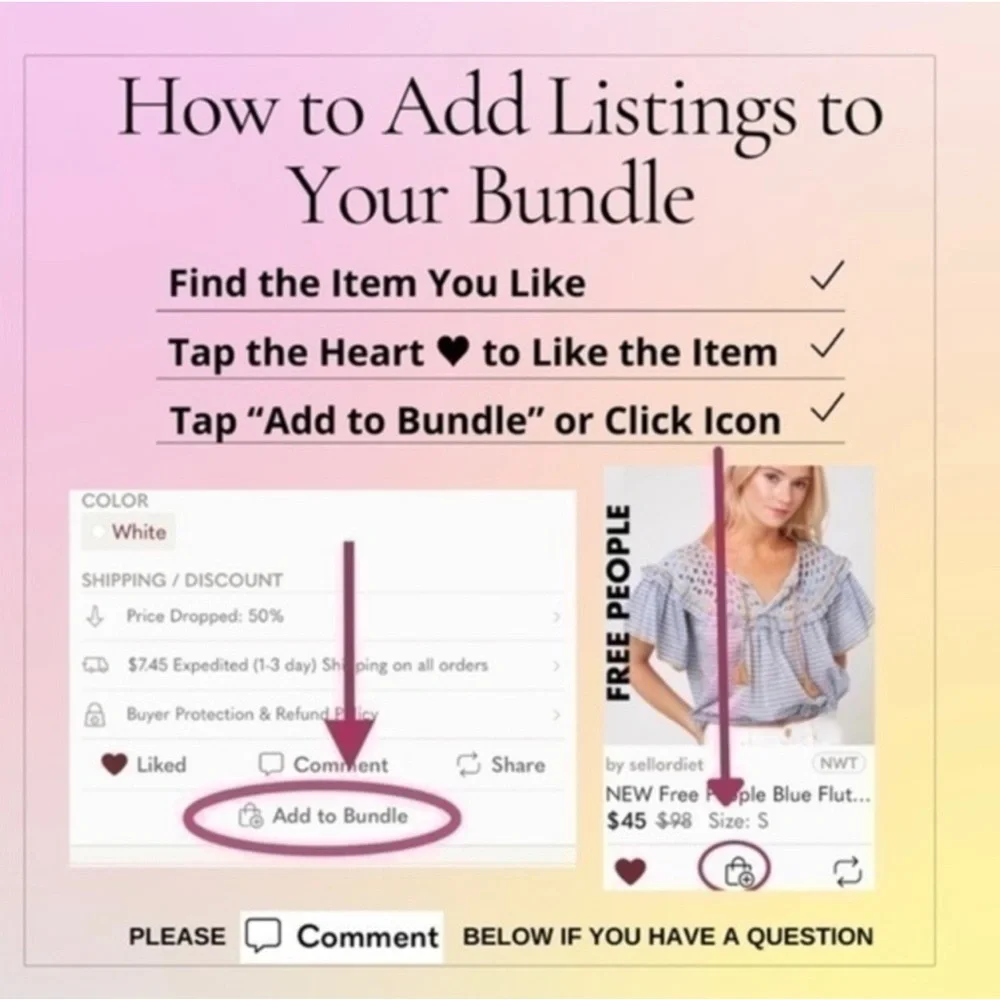 How to create a bundle - Picture 1 of 1
